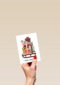 kerstkaart hip slee met cadeautjes folio