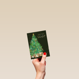 Kerstbomen prettige kerst