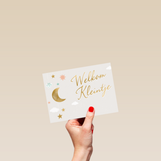 geboorte felicitatie welkom kleintje