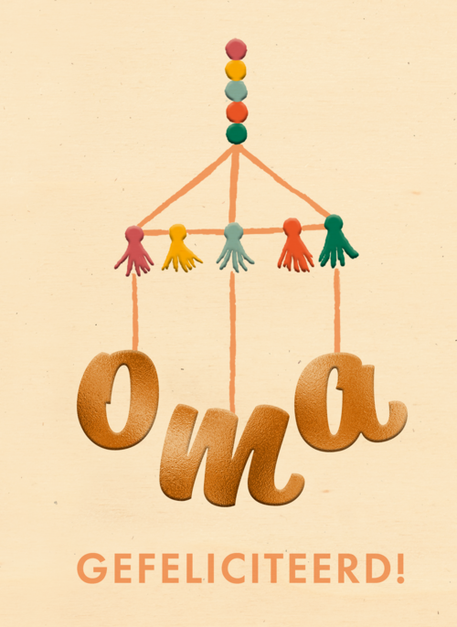 oma gefeliciteerd