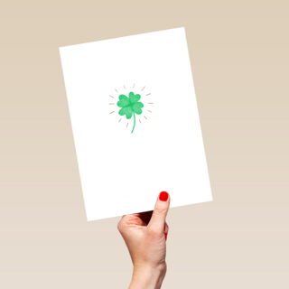 Succeskaart klavertjevier