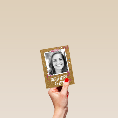 prikbord foto birthday girl