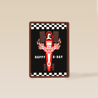 Happy bday met deze dragracer