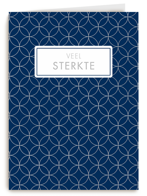 Condoleance stijlvol veel sterkte