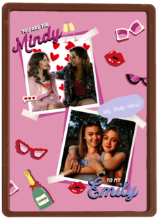 You are the mindy to my Emily in Paris