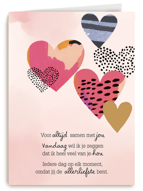 Kaart Hallmark | Liefde Valentijn | Valentijnkaart Voor Altijd