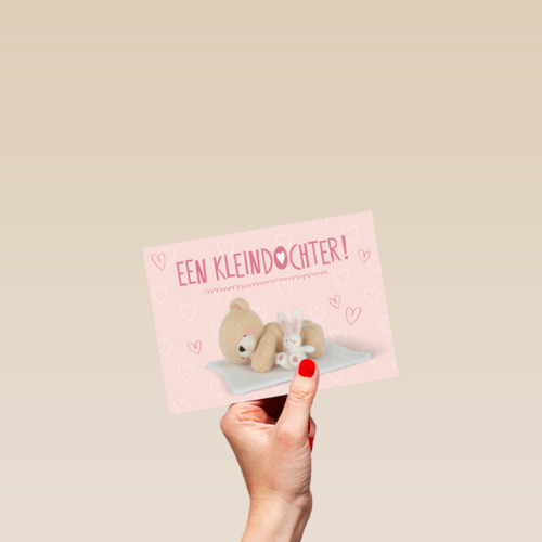 Hoera een kleindochter