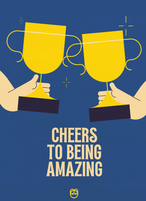 Cheers to being amazing Guts Gusto