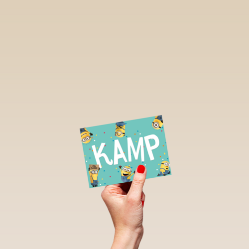 de minions op kamp