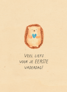 Vaderdag liefs eerste vaderdag