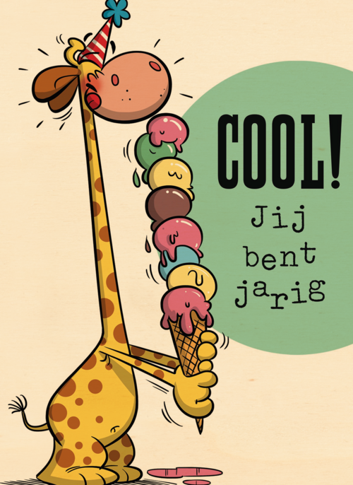 funny mail cool jij bent jarig