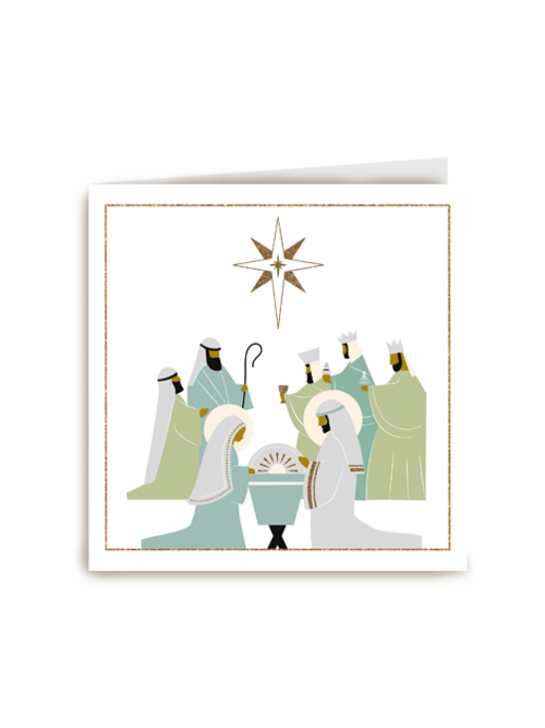 de wijzen bij jezus in de kribbe
