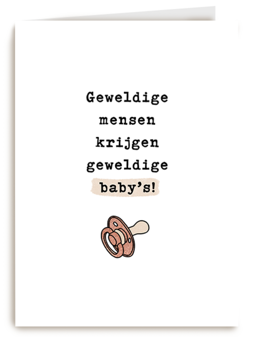 Kaart Hallmark | Geboorte Felicitatie | Geboortefelicitatie Geweldige Ouders Geweldige Baby