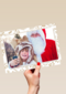 kerstman fotokaart