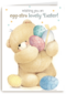 wishing you an egg stra lovely easter forever friends kaart