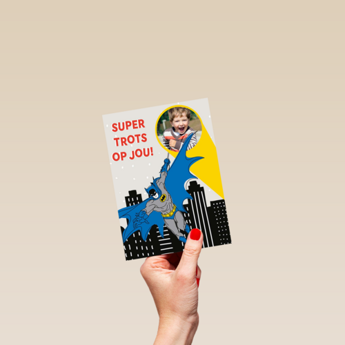 Complimentkaart Batman super trots op jou