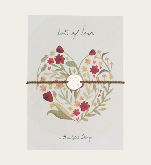 A Beautiful Story Lots of Love Armbandje
