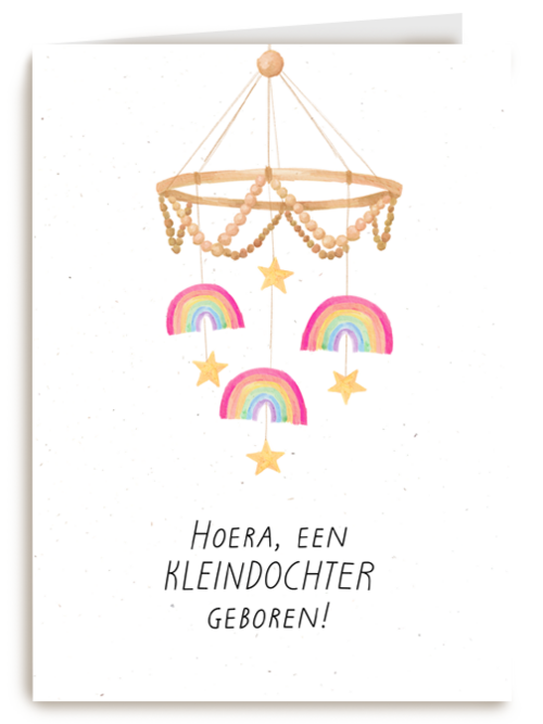 Geboortefelicitatie kleindochter