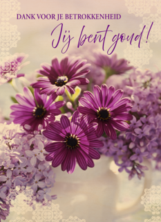 Dank voor je betrokkenheid