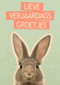 een konijntje voor je verjaardag