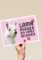 lama kisses and wishes