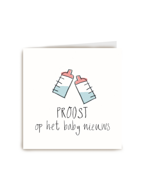 proost op het baby nieuws
