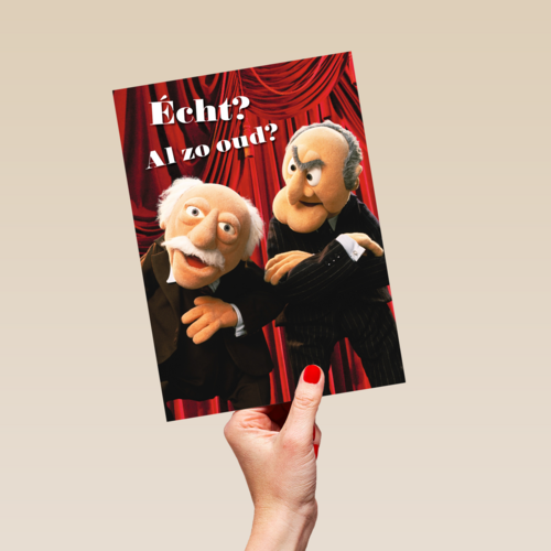 ben je net zo oud als statler en waldorf