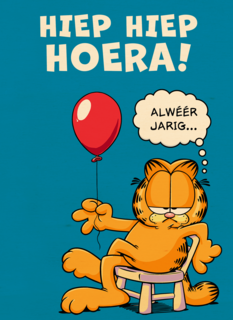 Garfield Alweer jarig