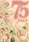 75 jaar bloemen