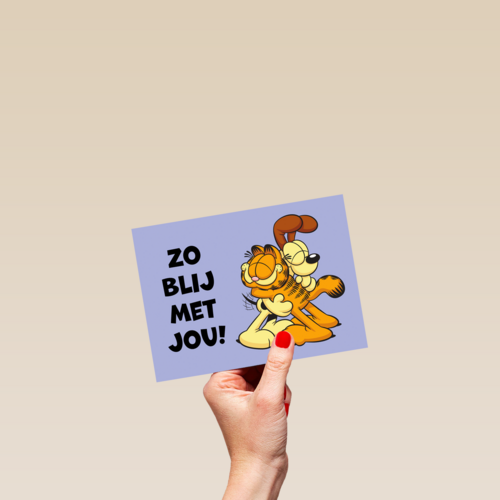 Garfield zo blij met jou