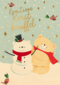 kerstkaart forever friends een lieve kerst knuffel