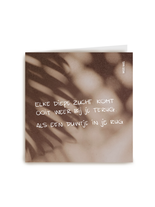 sterkte kaart moze nael een duwtje in je rug
