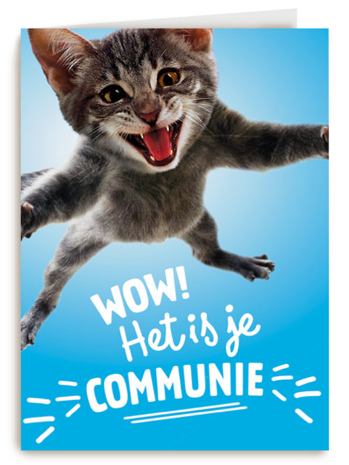 Wow het is je communie