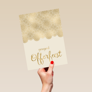 offerfeest kaart gezegend offerfeest