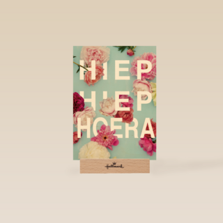 botanical kaart hiep hiep hoera