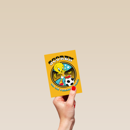 scoor op je verjaardag met tweety