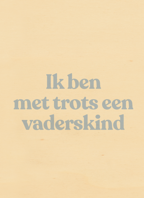 Houten Kaart Vaderdag | Hallmark | Houten Kaart Hallmark | Vaderdag | Vaderdag Kaart Andc Vaderskind