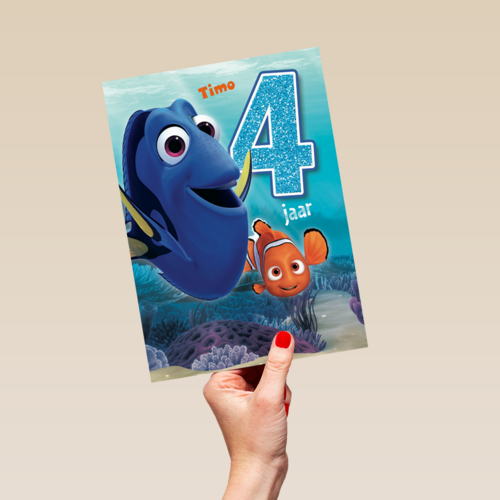 verjaardag leeftijden nemo 4 jaar