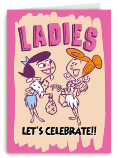 flintstones wilma and betty celebrate