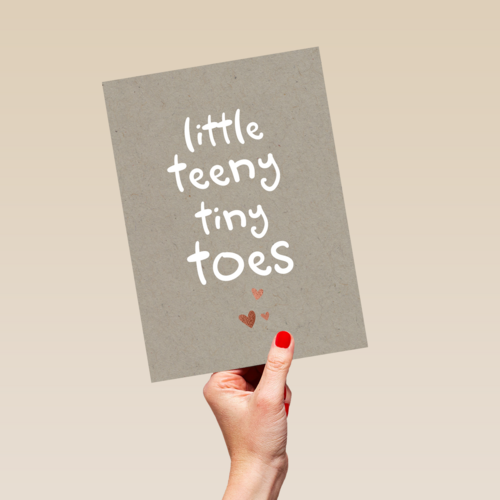 little teeny tiny toes