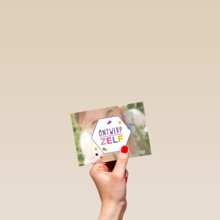 Fotokaart eigen ontwerp liggend