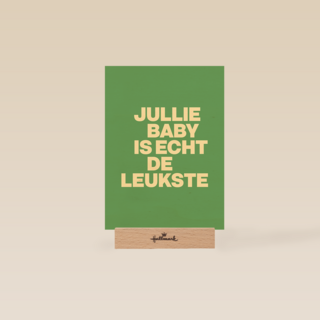 geboorte felicitatie andc jullie baby is echt de leukste