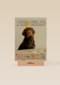 verjaardagskaart met hond met feesthoed