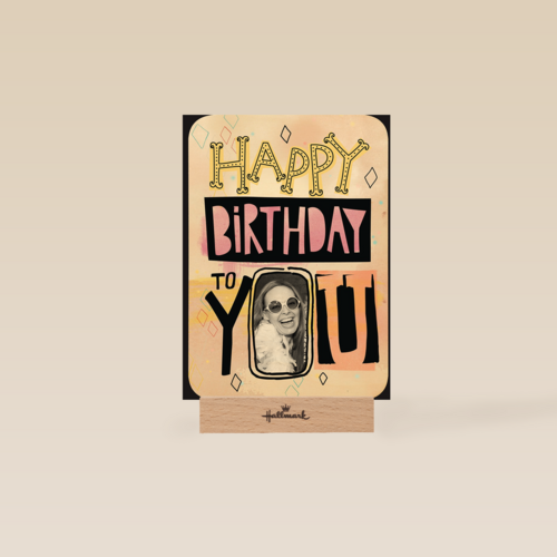 happy birthday met foto in de o