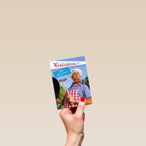 fijne dag gewenst met barbecue