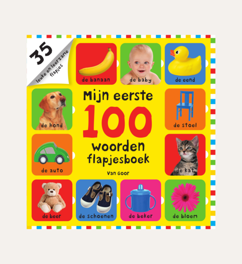 Mijn Eerste 100 Woorden Flapjesboek