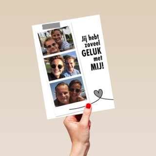 zoveel geluk met mij