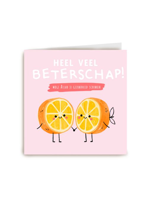 Beterschapskaart Arabisch sinaasappels