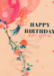 verjaardag kaart vrouw happy birthday to you