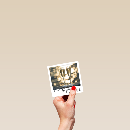 polaroid proost op jullie liefde